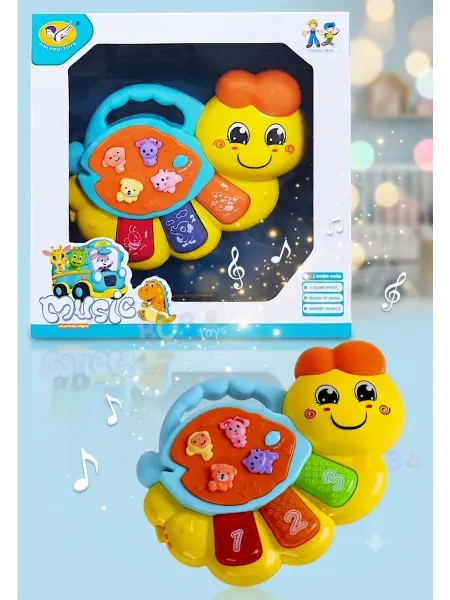 Музыкальная игрушка для малышей звуки животных, пианино