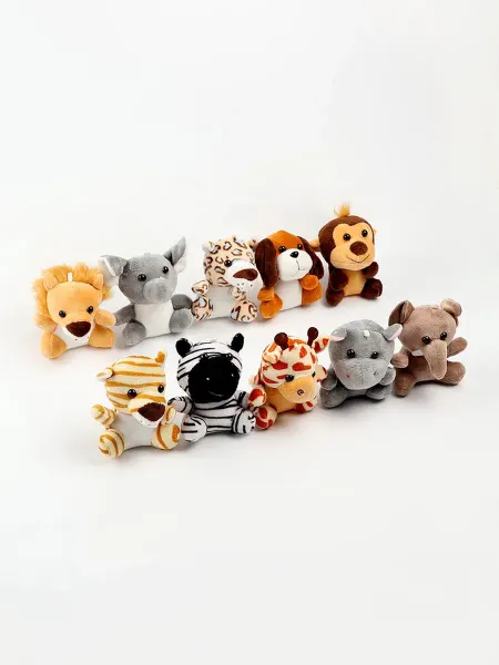 Milo toys Мягкая игрушка Сафари 10х8х7 см МИКС