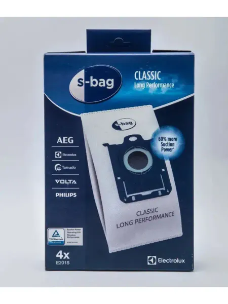 100ZIP Мешки для пылесоса ELECTROLUX SBAG E201S