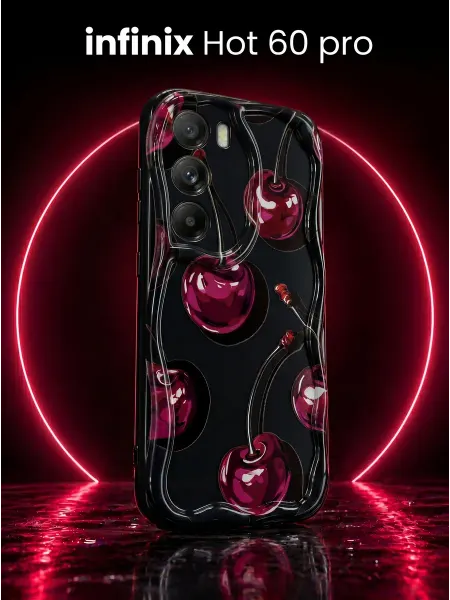 URBAZZA Рельефный чехол на Infinix Hot 60 Pro