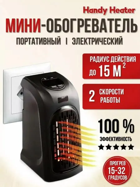 Мини обогреватель портативный