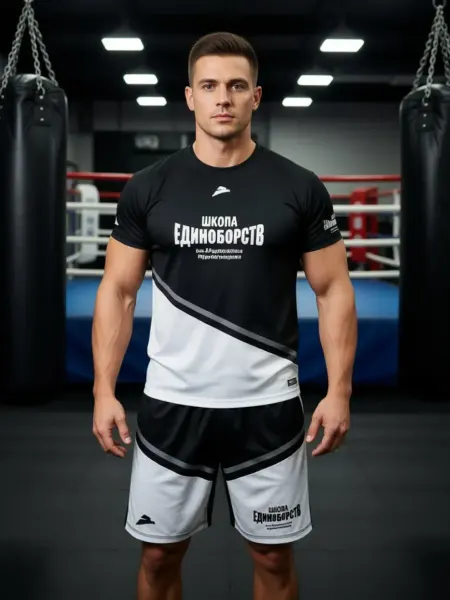 Shabanov.store Рашгард спортивный комплект 2в1 для единоборств