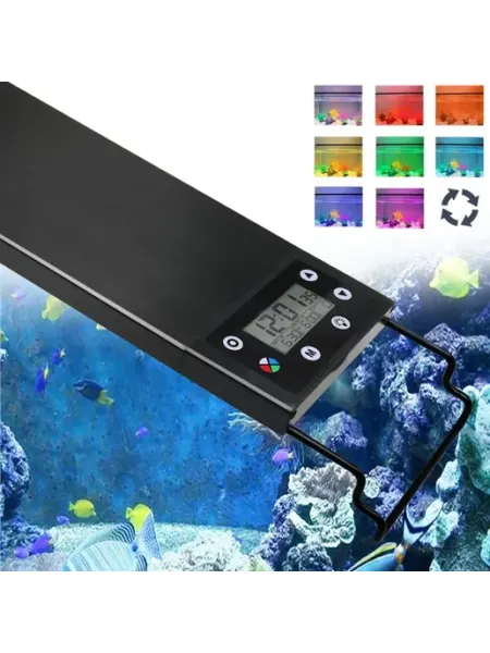 Phenomfish Аквариумная LED лампа, WRGB четырехцветный режим, длина 60 с…