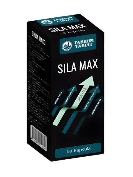 Натуральный витаминный комплекс для мужчин SILA Max и повышения энергии, 60 капсул