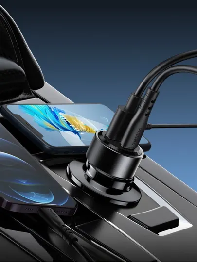 Быстрое зарядное устройство Yesido USB-C, мощностью 60 Вт, с кабелем Type-C