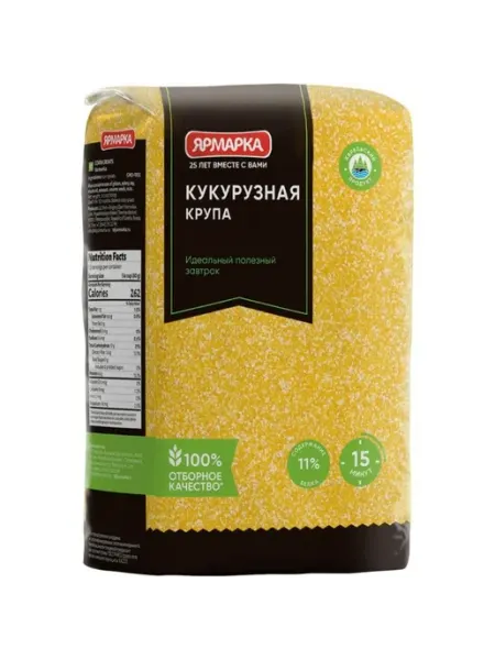 Ярмарка Кукурузная крупа, 600г