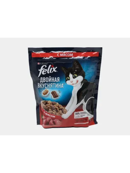 FELIX Корм для кошек с мясом, 600 г
