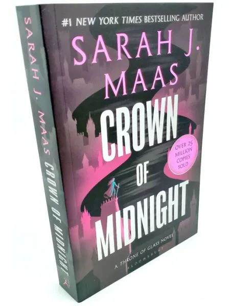 BLOOMSBURY Throne of Glass 2 Crown of Midnight фэнтезийный роман