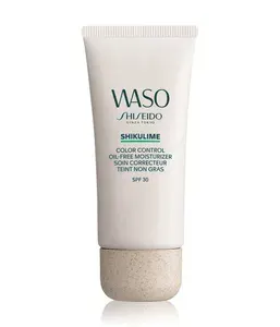 SHISEIDO Увлажняющий крем, выравнивающий тон кожи, без содержания масле, SPF 30 WASO Shikulime color control oil-free moisturizer