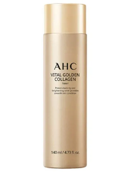 Тонер A.H.C Vital Golden Collagen, с коллагеном, питательный, 140мл