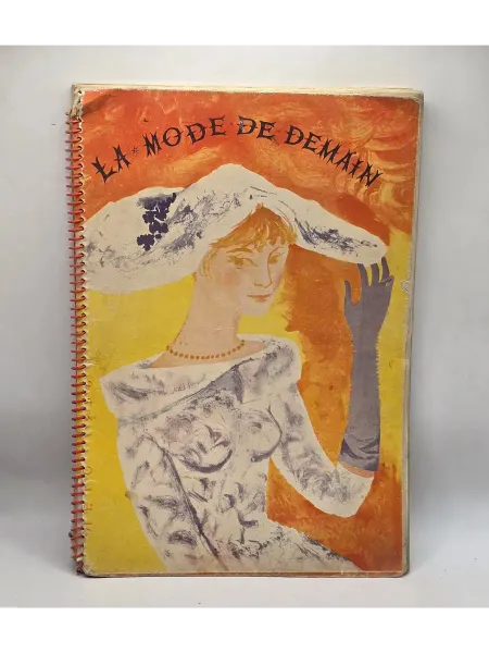 Книга Мода завтрашнего дня La mode de demain Будапешт 1958