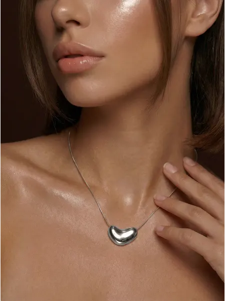 SHAYON Серебристая цепочка с подвеской