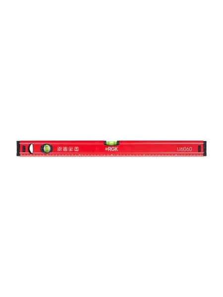 Rgk Пузырьковый строительный уровень с магнитом U6060 06 м (60
