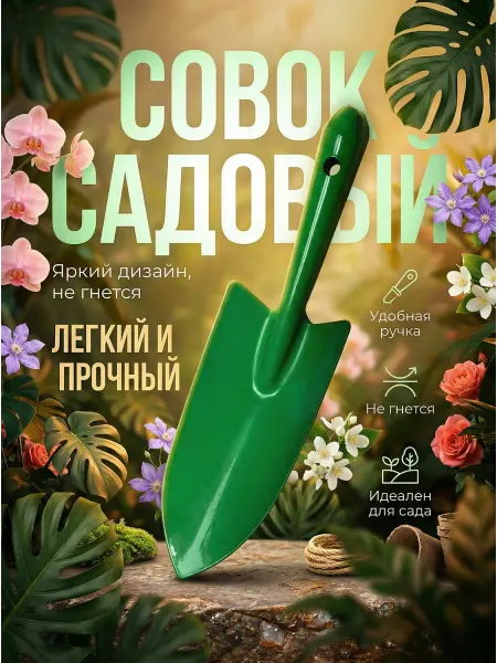 Совок садовый посадочный