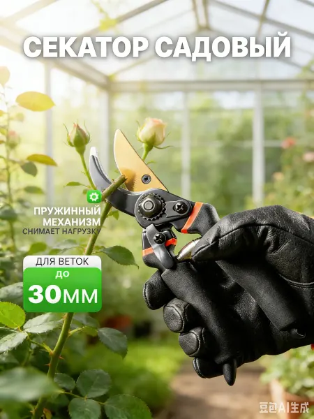 Секатор садовый ручной