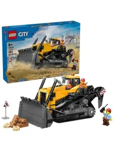 Конструктор LEGO City 60466 Желтый Бульдозер