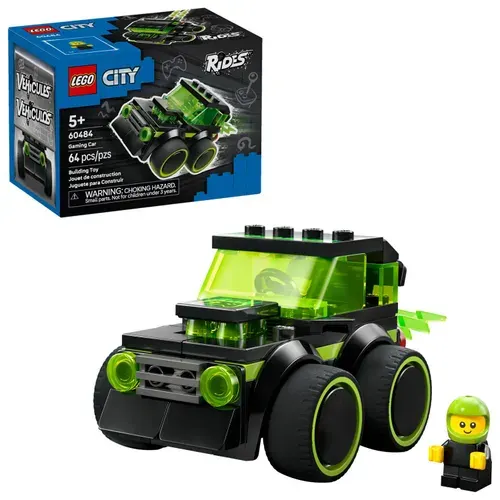LEGO Конструктор City Игровой гоночный автомобиль, 60484