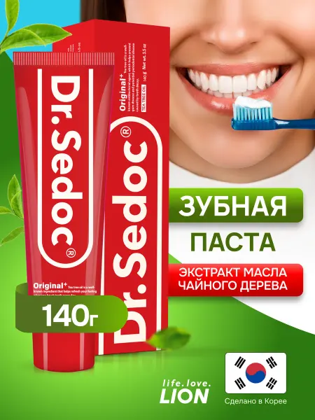 Lion Корейская зубная паста Dr. Sedoc