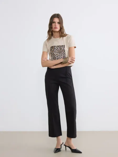 LC Waikiki Женские брюки slim fit с эластичным поясом