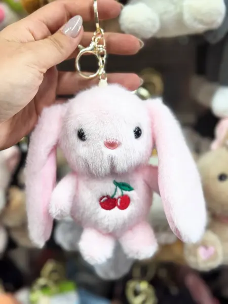 Unicorn Toys Мягкая игрушка брелок плюшевый зайка 12 см