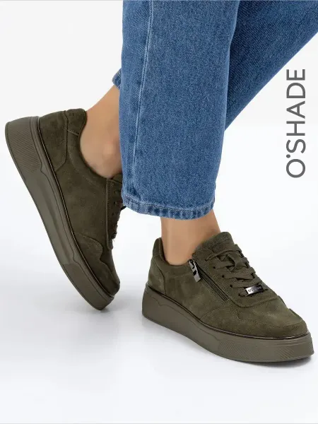 O`SHADE Кеды женские кроссовки женские на молнии