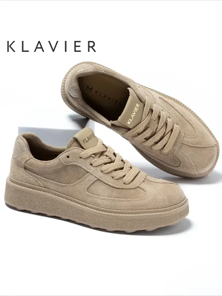 KLAVIER Кеды бежевые женские
