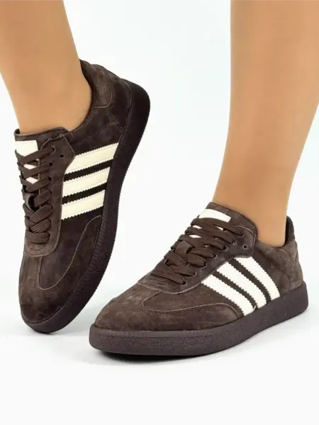 Кеды замшевые