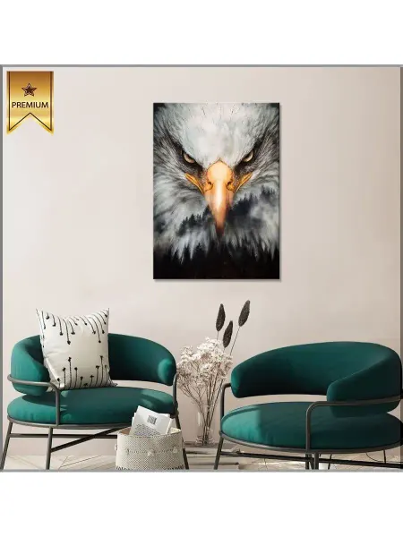 Classic Art Картина на холсте суровый орёл 60х80