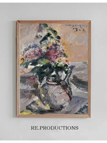 Re.productions Постер Flieder Im Glaskrug (Lilac In A - Lovis Corinth