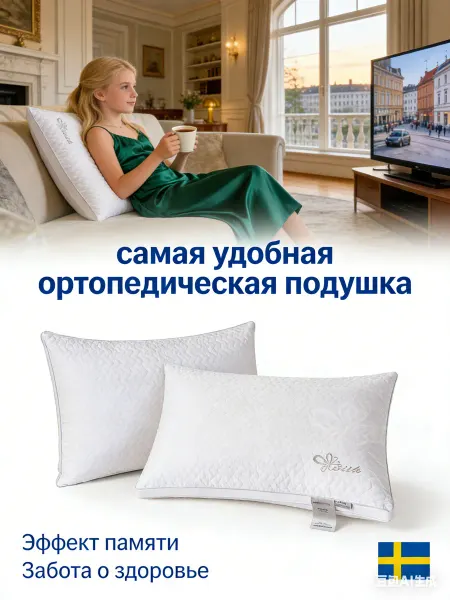 Disney.SS Ортопедическая подушка для комфортного сна