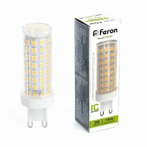 Feron Лампа светодиодная LB-437 15W G9 4000К 5 шт