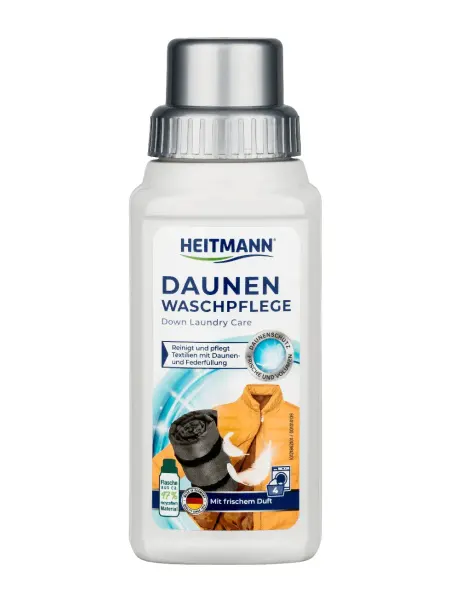 HEITMANN Гель для стирки перопуховых изделий Daunen Wasch, 250 мл