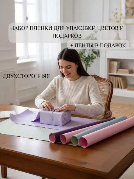 Ok"Sa Дари добро Упаковочная бумага для подарков