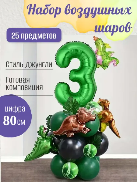 Композиция воздушных шаров