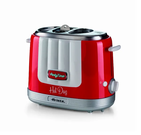 Аппарат для приготовления хот-догов ARIETE Party Time 0206, 650 Вт, красный (00C020600AR0)