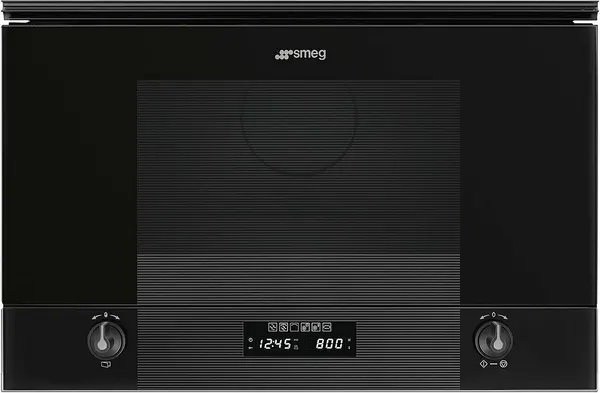 Микроволновая печь Smeg Linea MP122B3, 23л, сенсорное управление, нержавеющая сталь