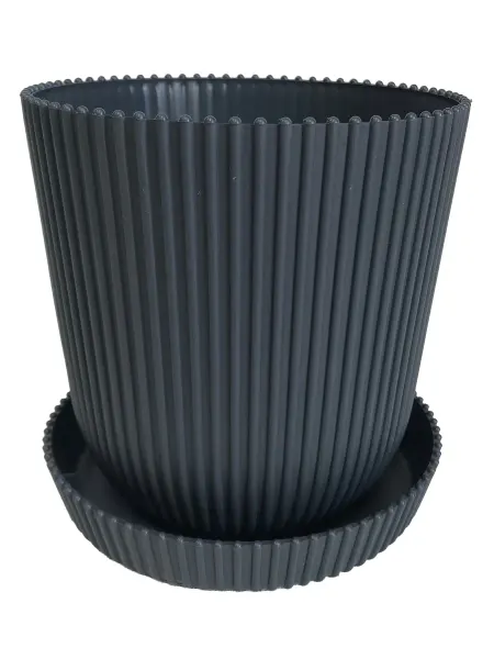 Горшок для цветов Тek.А.Тek 16x16x15.5 см v2.4 л пластик