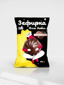 Зефирка Для тебя 620 г Любимая Кубань в шоколаде в индивидуальной упаковке