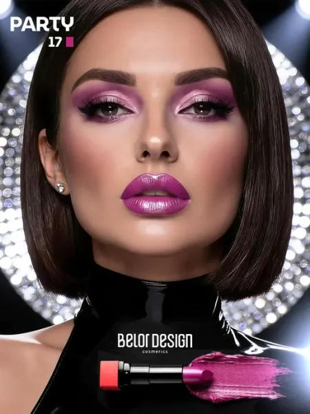 BELOR DESIGN Увлажняющая помада для губ тон 17 перламутровая