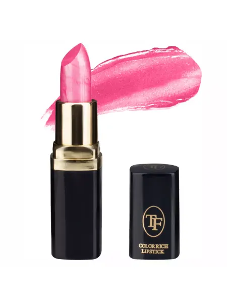 TF COSMETICS Помада для губ перламутровая светло-розовая, тон 56