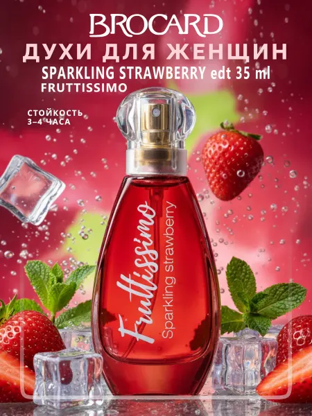 Brocard Fruttissimo Sparkling Strawberry Фрутиссимо Клубничный Мохит…