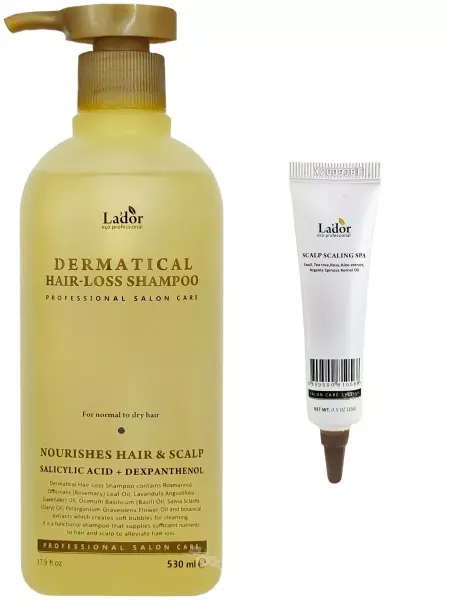 LADOR Шампунь Dermatical + спа ампула