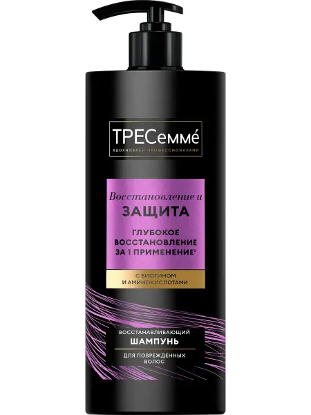 Шампунь для волос ТРЕСЕММЕ Восстановление и защита, 1л