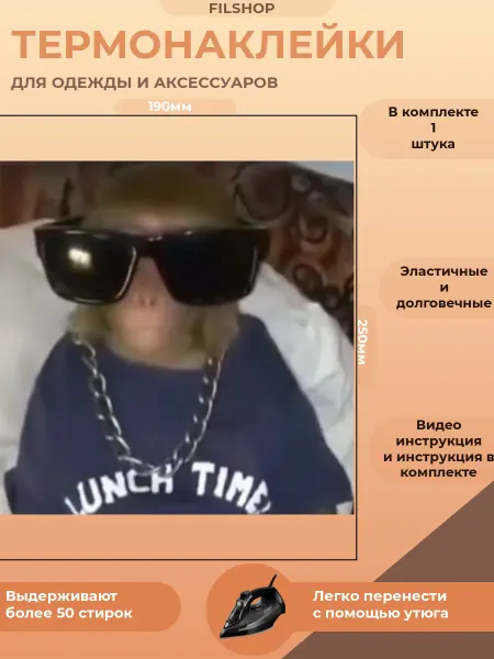 FILSHOP Термонаклейка на одежду