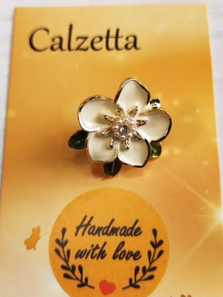 Calzetta Брошь мини цветок