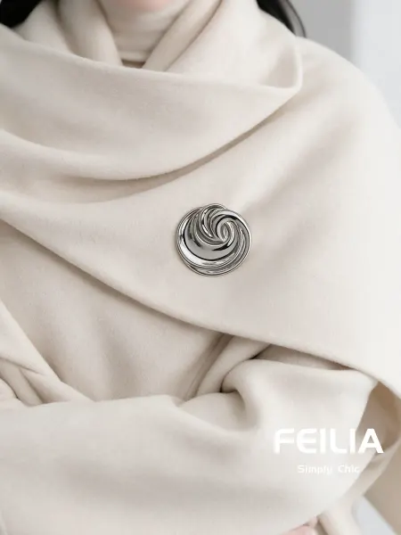 FEILIA брошь металл