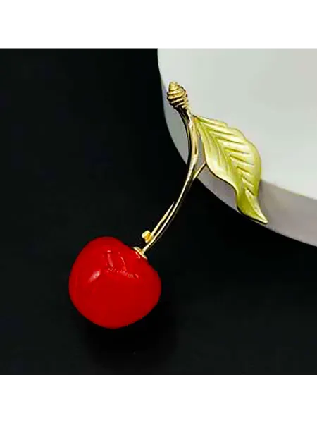 SV-ПРАЗДНИК Брошь Вишенка