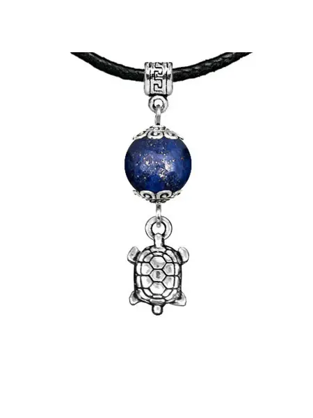 Runes&Gems Амулет Черепаха (здоровье и долголетие), лазурит