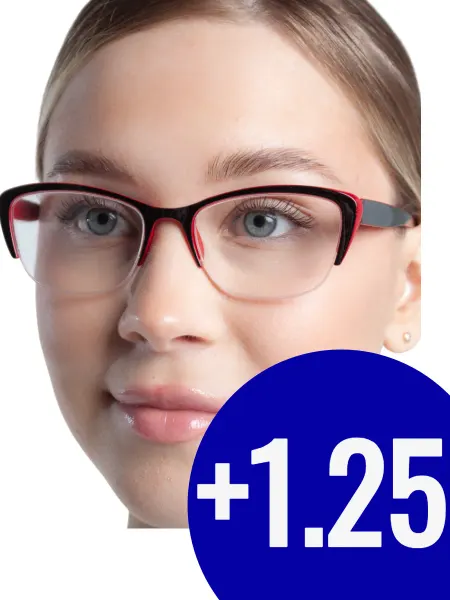 +1 25 Очки корригирующие