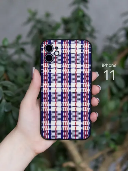 ANP Case Чехол на iPhone 11 клетчатый